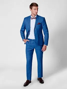 КОСТЮМ МУЖСКОЙ PEPLOS SU20024-SL ГОЛУБОЙ