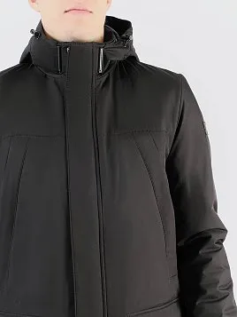 КУРТКА МУЖСКАЯ PEPLOS OW2527-DJ ЧЁРНЫЙ