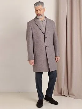 ПАЛЬТО МУЖСКОЕ PEPLOS OW2552-OV БЕЖЕВЫЙ