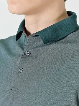 РУБАШКА-ПОЛО МУЖСКАЯ PEPLOS TS23007-Р ЗЕЛЕНЫЙ