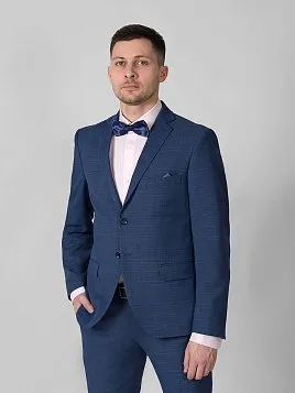 КОСТЮМ МУЖСКОЙ PEPLOS SU20020-SL СИНИЙ