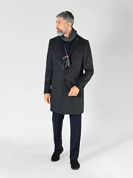 ПАЛЬТО МУЖСКОЕ PEPLOS OW2307-CT СЕРЫЙ