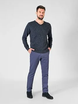 ПУЛОВЕР МУЖСКОЙ PEPLOS KN24P025 ТЕМНО-СИНИЙ