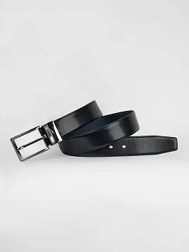 РЕМЕНЬ МУЖСКОЙ PEPLOS ДВУСТОРОННИЙ C15. BELT-22-C15-17 СИНИЙ-ЧЕРНЫЙ