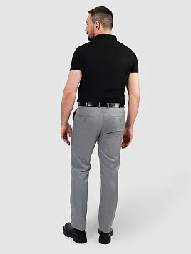 РУБАШКА-ПОЛО МУЖСКАЯ PEPLOS TSP25058-R ЧЁРНЫЙ