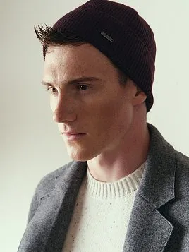 МУЖСКАЯ ШАПКА HM2607 БОРДОВАЯ