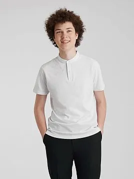 РУБАШКА-ПОЛО ПОДРОСТКОВАЯ PEPLOS TSP25T03-R БЕЛЫЙ