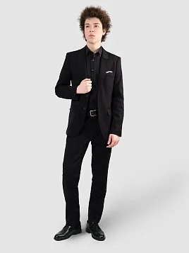 КОСТЮМ ПОДРОСТКОВЫЙ PEPLOS SU25T010-R ЧЁРНЫЙ