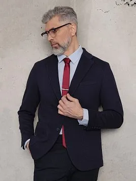 ПИДЖАК МУЖСКОЙ PEPLOS JA25125-R ТЕМНО-СИНИЙ