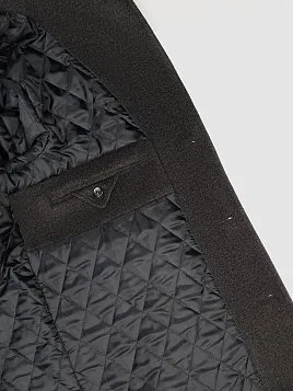 ПАЛЬТО МУЖСКОЕ PEPLOS OW2406-CT ТЕМНО-СЕРЫЙ