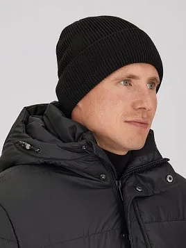 МУЖСКАЯ ШАПКА HM2601 ЧЁРНАЯ