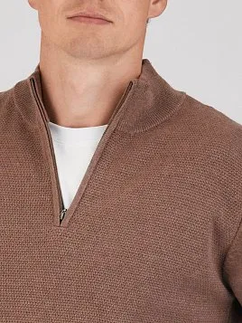 МУЖСКОЙ СВИТЕР KN26S005 КОРИЧНЕВЫЙ