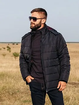 КУРТКА МУЖСКАЯ PEPLOS OW2301-DJ СИНИЙ