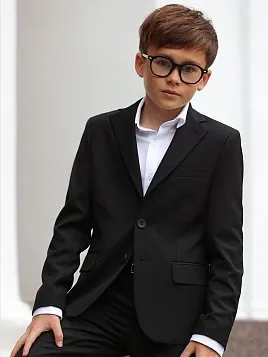 КОСТЮМ ДЛЯ МАЛЬЧИКА PEPLOS SU25B101-SL ЧЁРНЫЙ