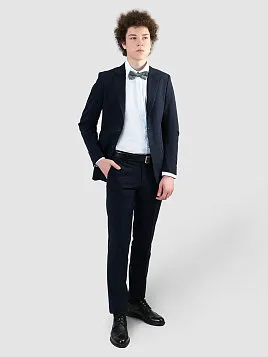 КОСТЮМ ПОДРОСТКОВЫЙ PEPLOS SU25T105-SL ТЕМНО-СИНИЙ