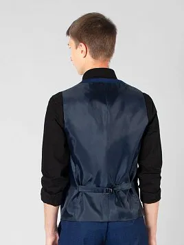 ЖИЛЕТ ПОДРОСТКОВЫЙ PEPLOS V21T012-001-2 ТЕМНО-СИНИЙ 