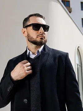 ПУЛОВЕР МУЖСКОЙ PEPLOS KN24P027 ТЕМНО-СЕРЫЙ