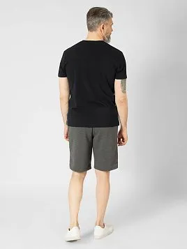 ФУТБОЛКА МУЖСКАЯ PEPLOS TS-BR-1/2 ЧЕРНЫЙ