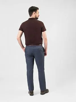 РУБАШКА-ПОЛО МУЖСКАЯ PEPLOS TSP25008-R КОРИЧНЕВЫЙ