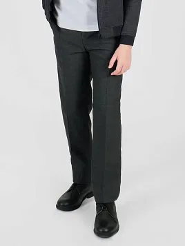 БРЮКИ ДЛЯ МАЛЬЧИКА PEPLOS TR25J004-347 ТЕМНО-СЕРЫЙ