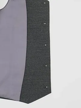 ЖИЛЕТ ДЛЯ МАЛЬЧИКА PEPLOS V24J004-332 ТЕМНО-СЕРЫЙ