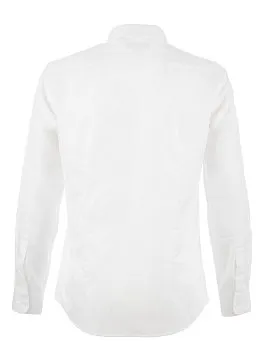 БЕЛАЯ СОРОЧКА ИЗ ХЛОПКА SH26013-SL