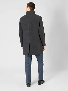 ПАЛЬТО МУЖСКОЕ PEPLOS OW2204-CT СЕРЫЙ