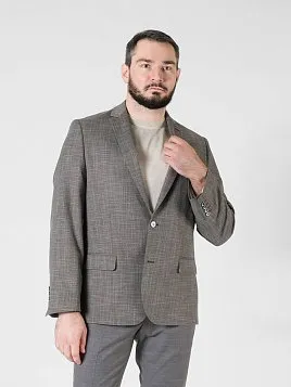 ПИДЖАК МУЖСКОЙ PEPLOS JA24101-С КОРИЧНЕВЫЙ