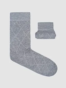 НОСКИ МУЖСКИЕ PEPLOS S2402 СЕРЫЙ