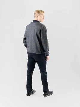 БОМБЕР МУЖСКОЙ PEPLOS SW25139 СЕРЫЙ