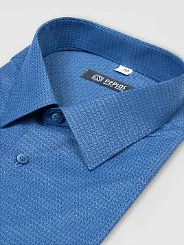 СОРОЧКА МУЖСКАЯ PEPLOS SH20231-SL СИНИЙ