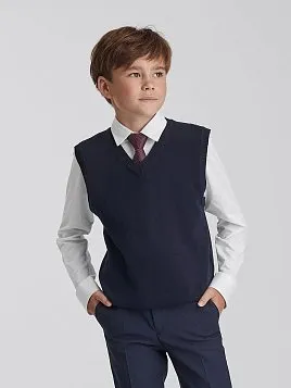 ЖИЛЕТ ДЕТСКИЙ PEPLOS JKN25V001 ТЕМНО-СИНИЙ