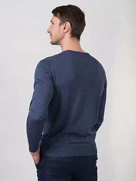ДЖЕМПЕР МУЖСКОЙ PEPLOS KN20J019 ГОЛУБОЙ