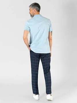 РУБАШКА-ПОЛО МУЖСКАЯ PEPLOS TS23005-Р ГОЛУБОЙ