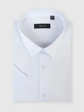 СОРОЧКА МУЖСКАЯ PEPLOS SH25015-K-R БЕЛЫЙ