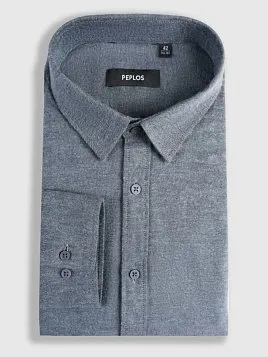 СОРОЧКА МУЖСКАЯ PEPLOS SH25191-R СИНИЙ