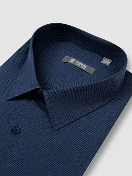 СОРОЧКА МУЖСКАЯ PEPLOS SH24144-C ТЕМНО-СИНИЙ