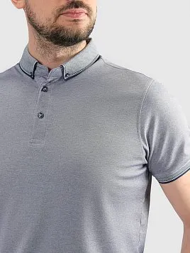 РУБАШКА-ПОЛО МУЖСКАЯ PEPLOS TSP25013-R СИНИЙ