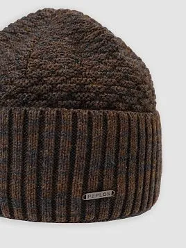 МУЖСКАЯ ШАПКА  HM2609 КОРИЧНЕВАЯ