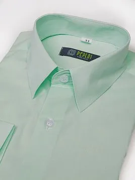 СОРОЧКА ДЛЯ МАЛЬЧИКА PEPLOS SH19J090-R ЗЕЛЕНЫЙ