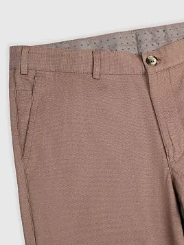 БРЮКИ МУЖСКИЕ PEPLOS P2522-SL БЕЖЕВЫЙ