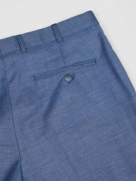 КОСТЮМ МУЖСКОЙ PEPLOS SU22043-SL ГОЛУБОЙ (ЖИЛЕТ ОТДЕЛЬНО)