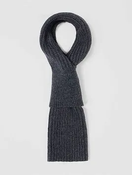 ШАРФ МУЖСКОЙ PEPLOS SF08 ТЕМНО-СЕРЫЙ