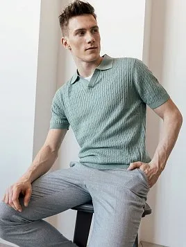 БРЮКИ МУЖСКИЕ PEPLOS TR24140-234-18 СВЕТЛО-СЕРЫЙ