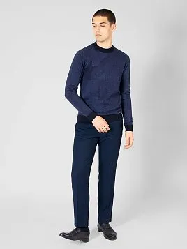 ДЖЕМПЕР МУЖСКОЙ PEPLOS KN22J014 СИНИЙ