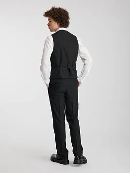 ЖИЛЕТ ПОДРОСТКОВЫЙ PEPLOS V25T003-360 ЧЁРНЫЙ