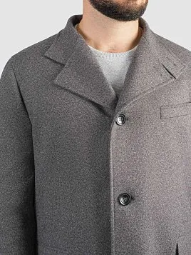 ПАЛЬТО МУЖСКОЕ PEPLOS OW2507-CT СЕРЫЙ