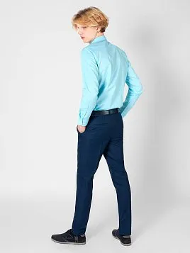 БРЮКИ ПОДРОСТКОВЫЕ PEPLOS TR21T006-290 СИНИЙ