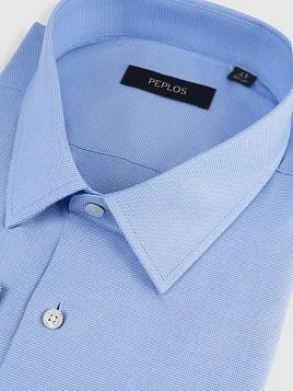 СОРОЧКА МУЖСКАЯ PEPLOS SH25134-R СИНИЙ