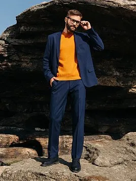 КОСТЮМ МУЖСКОЙ PEPLOS SU23005-C СИНИЙ